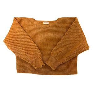Gorman Orange Knit Cropped Sweater